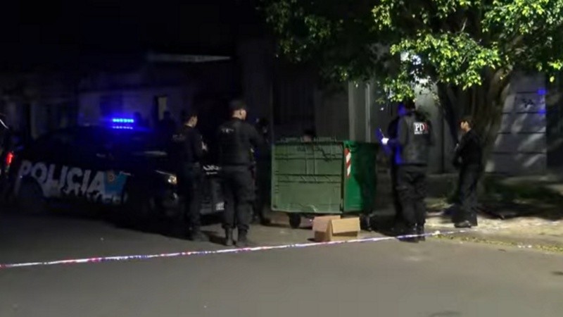 El macabro hallazgo en el contenedor (Captura El Tres).