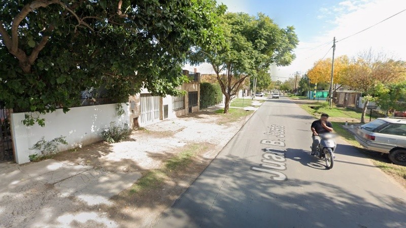 El hecho ocurrió en Juan B. Justo al 7800.