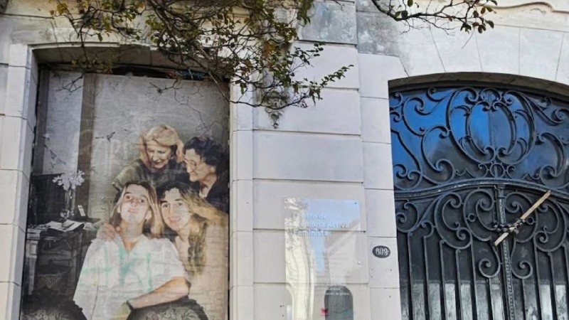 Mural de las cuatro víctimas