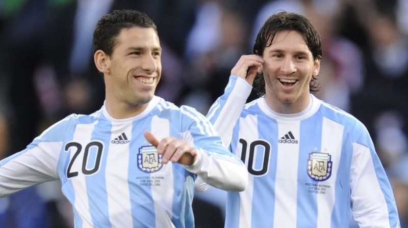 &nbsp;Aquel Mundial 2010 tuvo a Lionel Messi y Maxi Rodríguez en cancha.