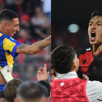 Di María tiene 38 años; Facundo Guch cumplió 19 en enero.