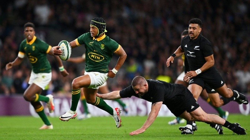 Tercer duelo entre Springboks y All Blacks.&nbsp;