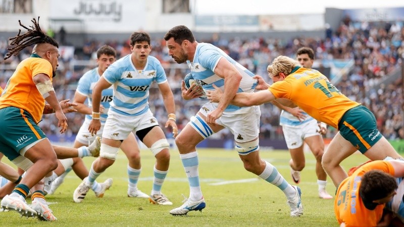 Los Pumas enfrentan a los Wallabies en Mendoza, y así se despiden del público argentino. Crédito: Prensa UAR / Gaspafotos / Ramiro Vega & Daniel Gollan.