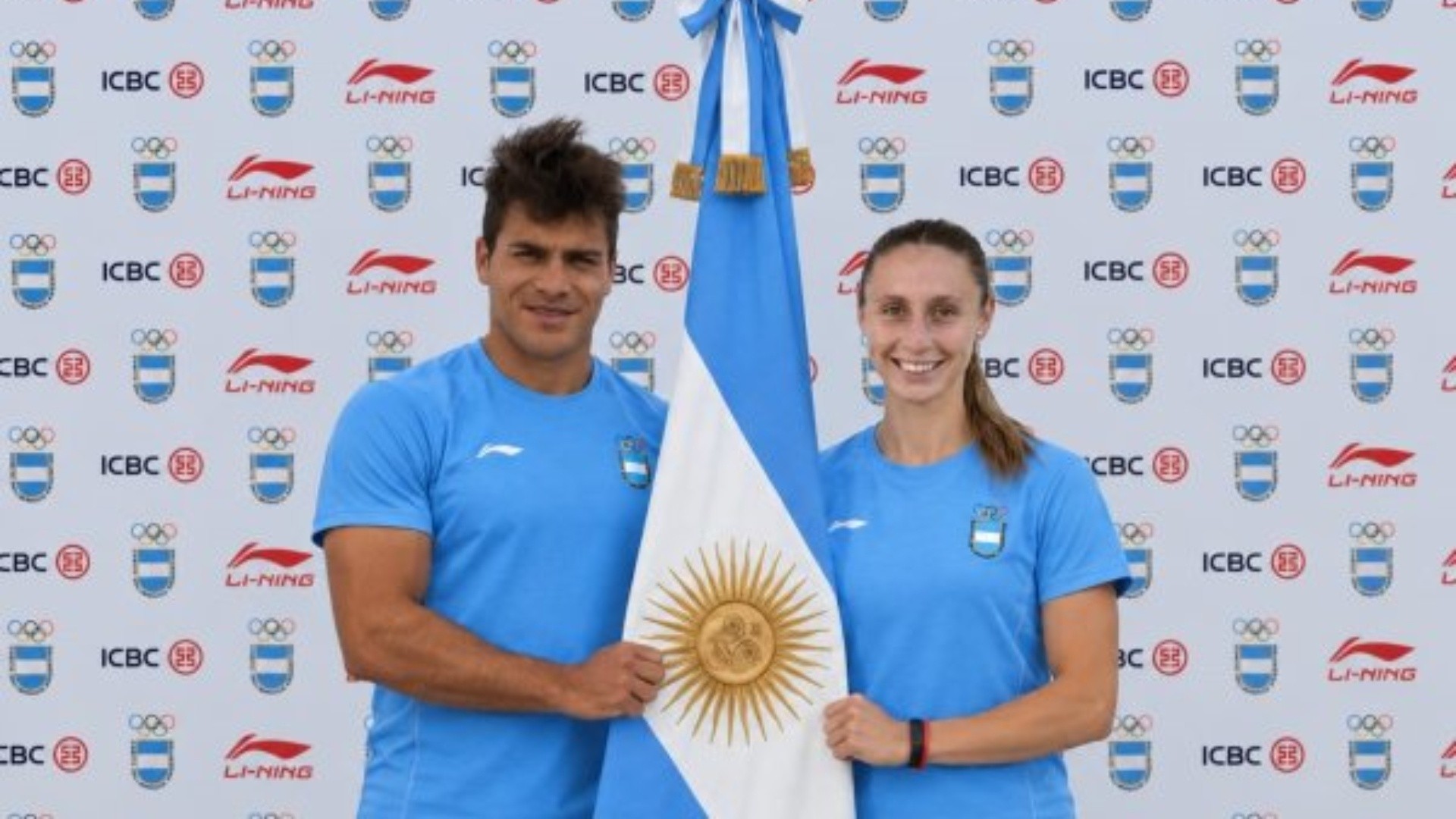 Cairó y Rézola, abanderados por Argentina en los Suramericanos 2026