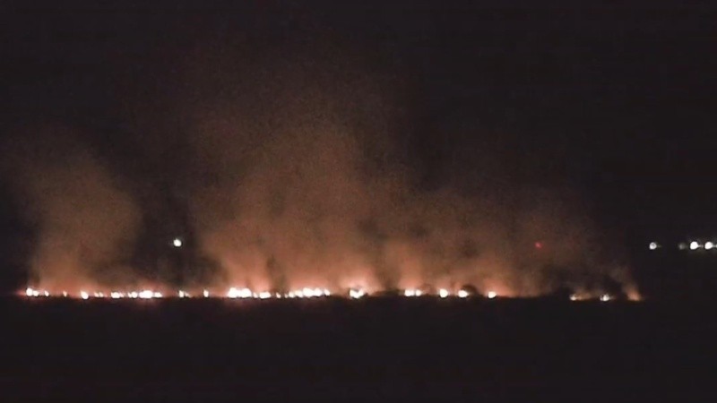 Volvieron a registrarse quemas en la zona de islas (Rosario3).