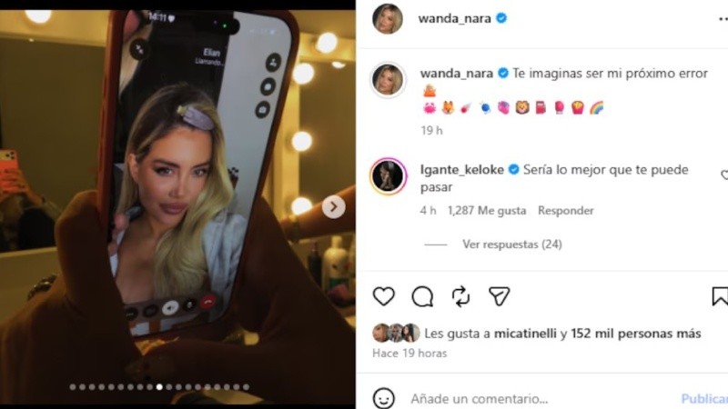 Captura del ida y vuelta