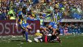 Todos meten, todos ponen en el clasico rosarino (Alan Monzón/Rosario3).
