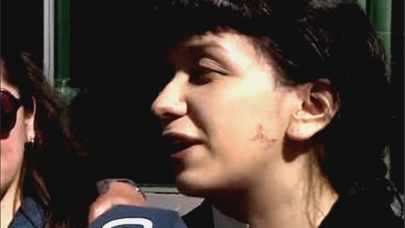 Alison dejó un mensaje de concientización sobre la violencia de género.