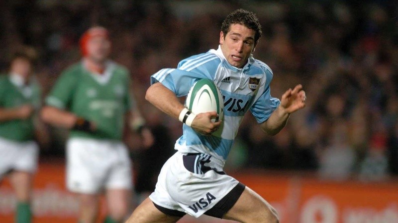 Aramburu jugó 22 partidos con Los Pumas. (X/@lospumas)