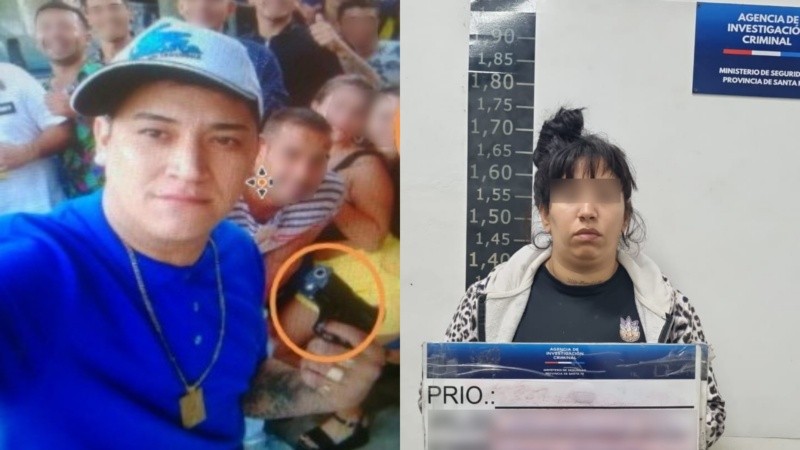 Riquelme y una de sus parejas, Boassi, ya condenada pero de vuelta al ruedo judicial.