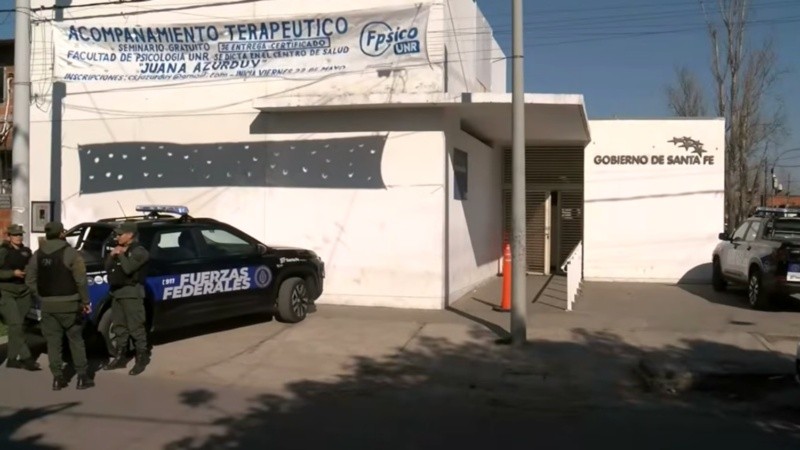 El operativo llevado a cabo tras el hallazgo de la nota.