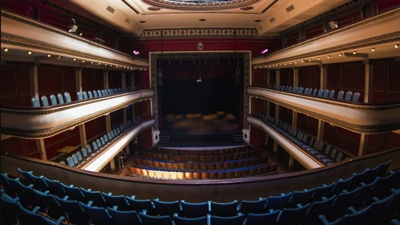 El teatro La Comedia de Rosario.