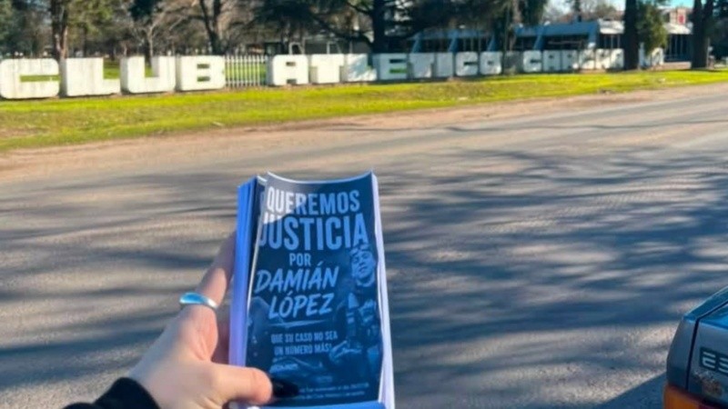 La investigación del caso Damián López parece estar estancada, pese a los ofrecimientos de recompensa. Foto: Facebook Soledad Cuenca.