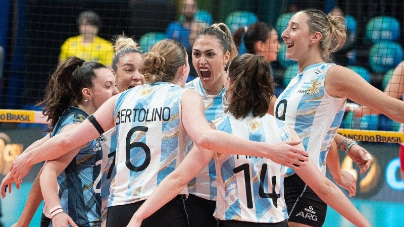 Este miércoles desde las 17, Argentina juega contra Colombia (Feva).