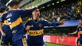 Merentiel hizo el único gol del partido en La Bombonera.