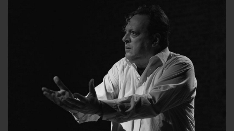El actor y director Cristian Marchesi, de larga trayectoria en el teatro.