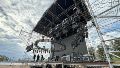El escenario principal del Fan Fest de los Juegos Suramericanos Rosario 2026 (Prensa Provincia)