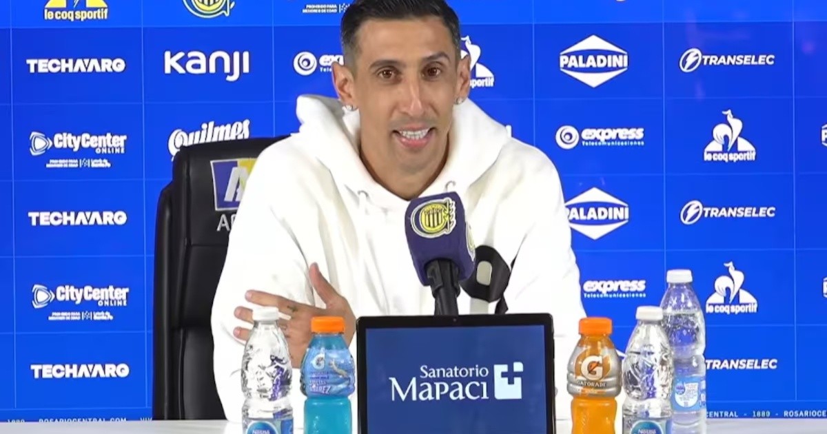 Ángel Di María despejó los rumores sobre su retiro y defendió el presente de Rosario Central