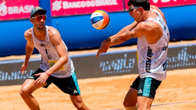 Los hermanos Capogrosso serán los representantes del voleibol playa.