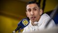 Di María habló en conferencia de prensa este miércoles tras la práctica en Arroyo Seco.