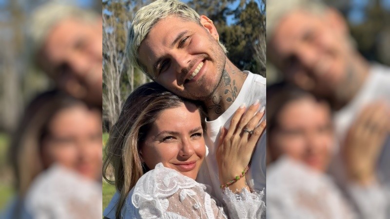 Mauro Icardi y la China Suárez (Instagram)