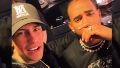Los músicos se mostraron juntos después del recital