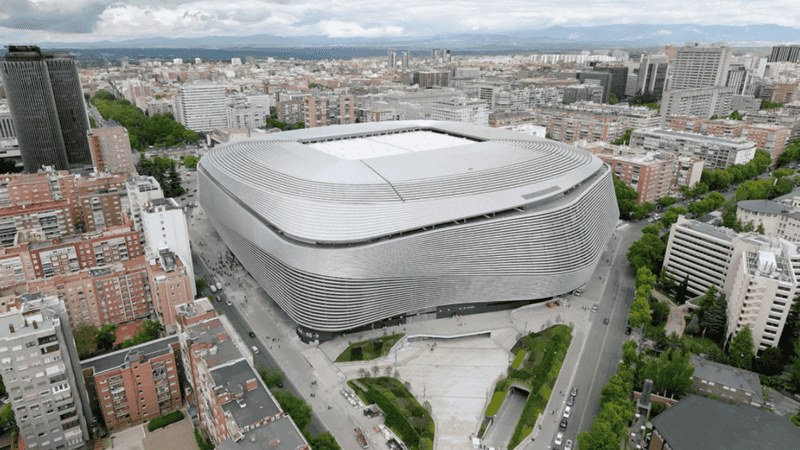 El estadio Santiago Bernanbéu de Madrid, uno de los candidatos. (Real Madrid)