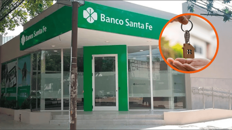 Banco Santa Fe mejoró las condiciones de sus créditos hipotecarios UVA para la compra de primera vivienda.