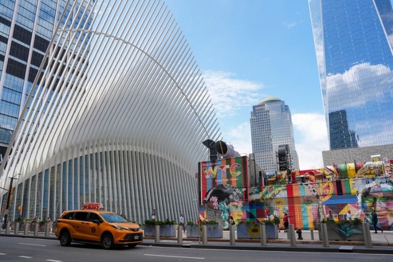 Oculus del artista español Calatrava, en la zona de los atentados del 11 de septiembre en Nueva York.&nbsp;
