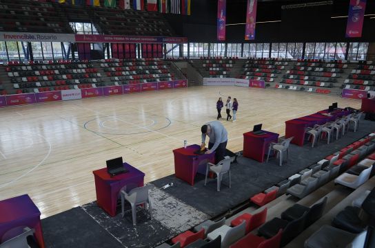 El microestadio del parque Independencia, instalaciones deportivas de primer nivel.