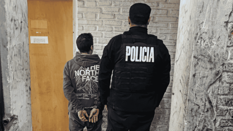 El aprehendido fue trasladado a la seccional 26ª.
