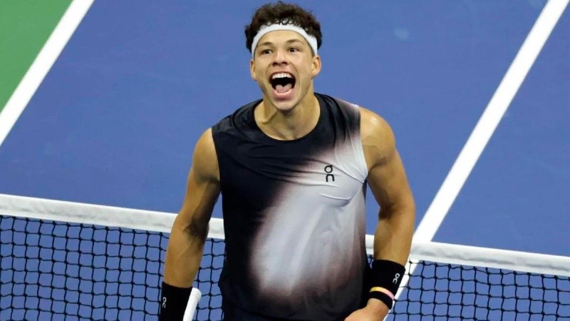 Ben Shelton jugará su primera final de Us Open.