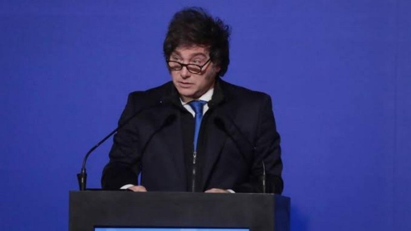 El presidente Javier Milei.