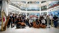 Mielina Flashmob presenta un concierto clásico.