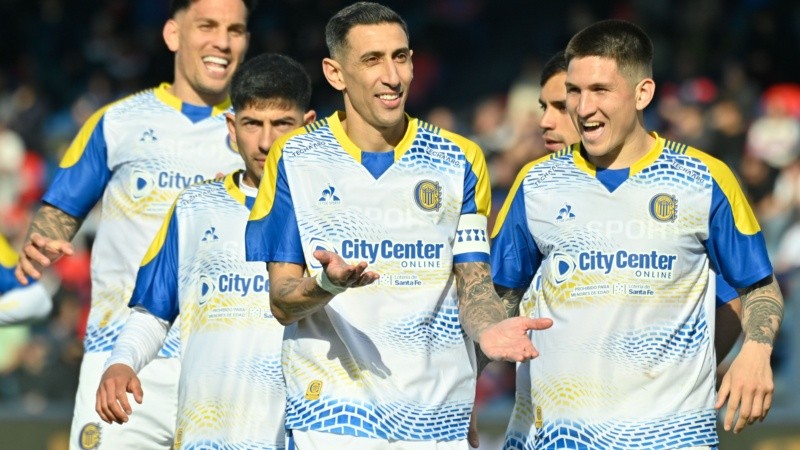 Di María repitió el festejo con el 