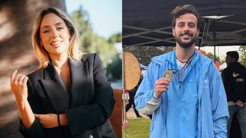 Sofi Martínez y Diego Leuco (Instagram)