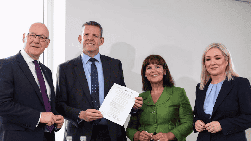 Los líderes de Escocia, Gales e Irlanda del Norte reivindicaron su “derecho a la autodeterminación”.