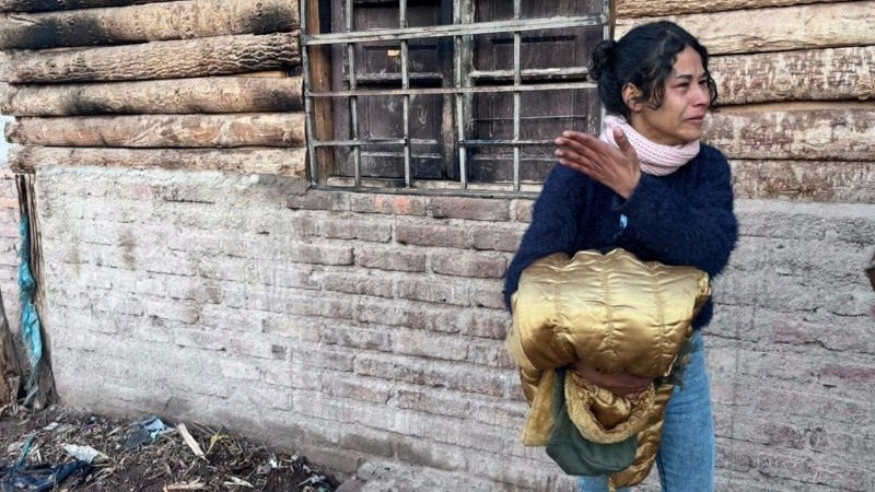 Valeria, la hermana del nene asesinado: 