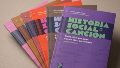 Portadas de los siete libros que integran la colección "Historia Social de la Canción".