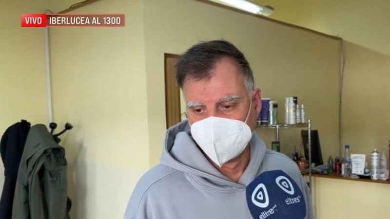 Norberto volvió a trabajar hace poco tiempo después de un trasplante.