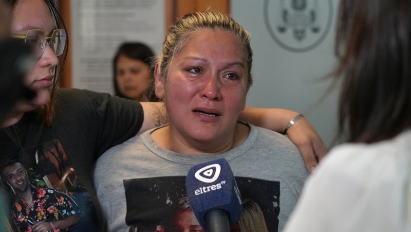 &nbsp;La familia de Cardozo habló tras las condenas a los sicarios. (Foto: Alan Monzón/Rosario3)