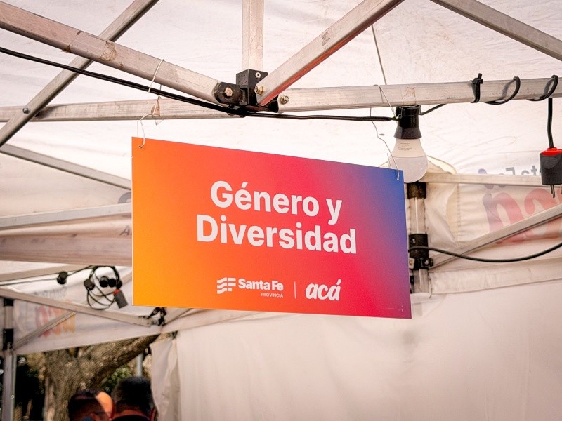 &nbsp;Stand de Género y Diversidad. (Foto: Rosario3)