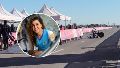 Fuerte caída de una ciclista uruguaya