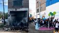 El antes y después de la esquina de Cafferata y Centeno de Rosario.