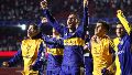 Leandro Paredes, el capitán de Boca, celebra el pase a semifinales en Brasil.
