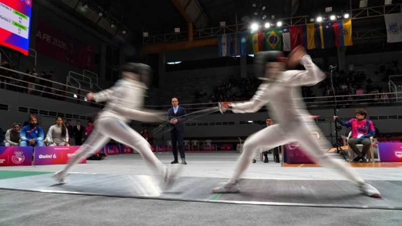 Los equipos masculino y femenino salieron a la pista en Provincial. (Alan Monzón/Rosario3)