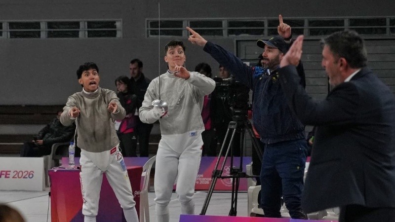Los equipos masculino y femenino salieron a la pista en Provincial. (Alan Monzón/Rosario3)