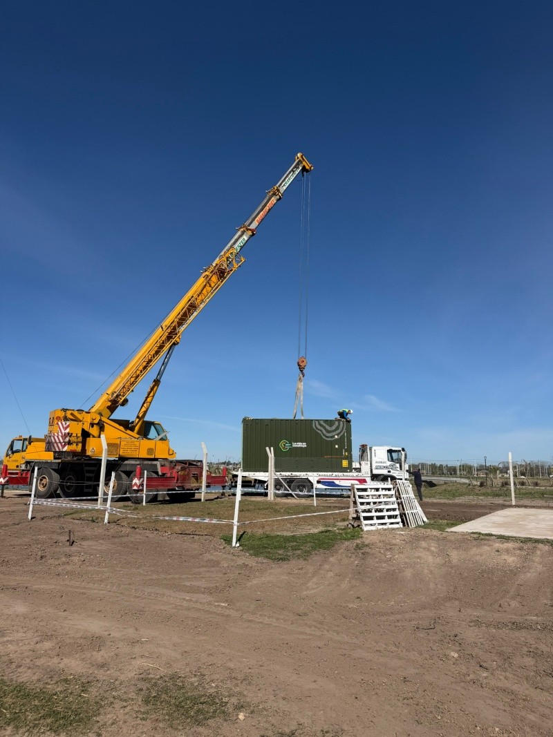 Comenzó la instalación de una planta compacta de tratamiento de efluentes&nbsp;