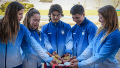La delegación argentina de Stand Up Paddle sumó ocho medallas en las competencias disputadas en la Laguna Setúbal.
