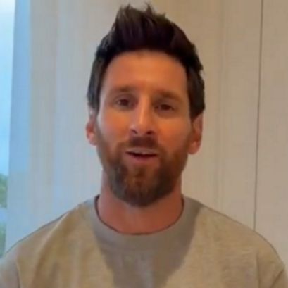 Leo Messi envió saludos a los deportistas que compiten en los Suramericanos.